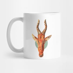 Goat head with horns Mug